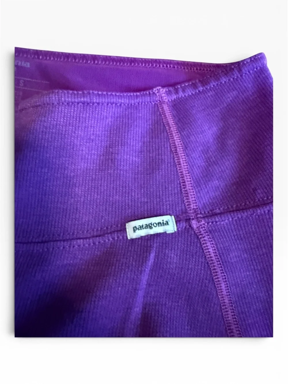Patagonia Purple Thermal Base Layer Leggings Tights - Size Small